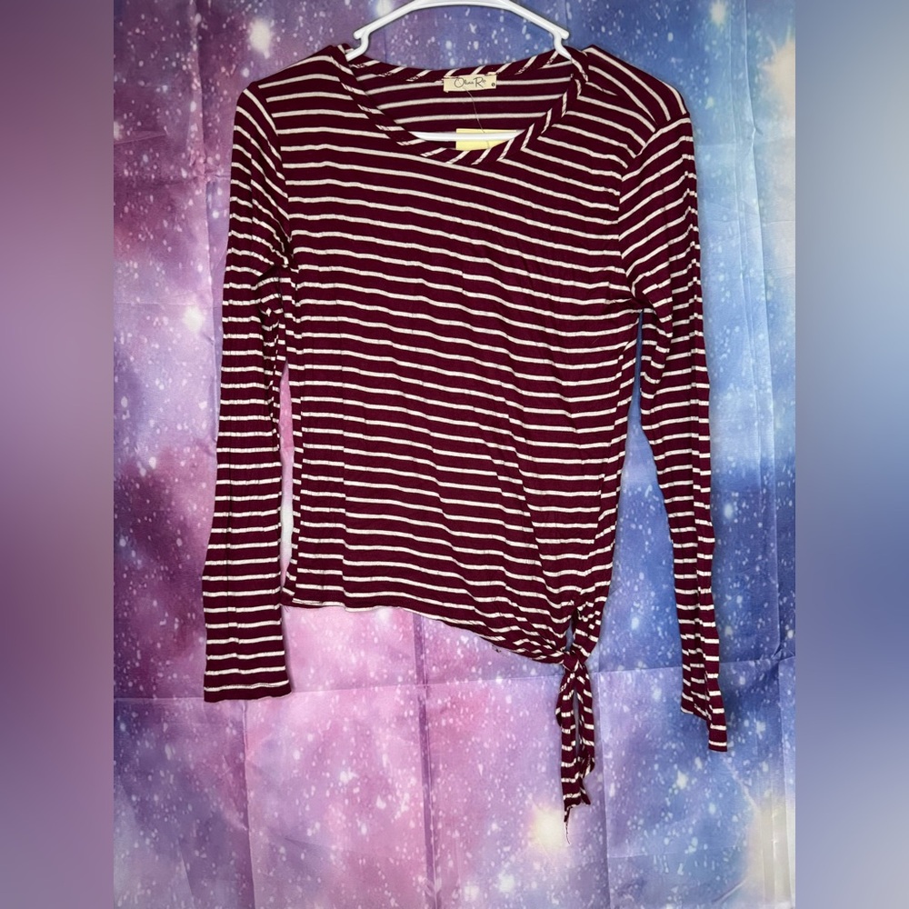 New Olivia Rae striped shirt 🛍